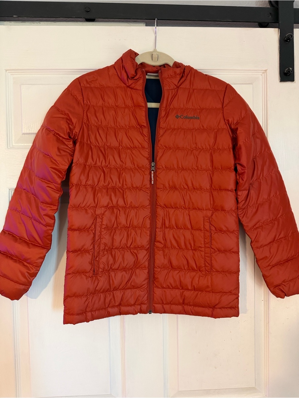 Columbia Kids Orange-Red Packable Puffer Jacket